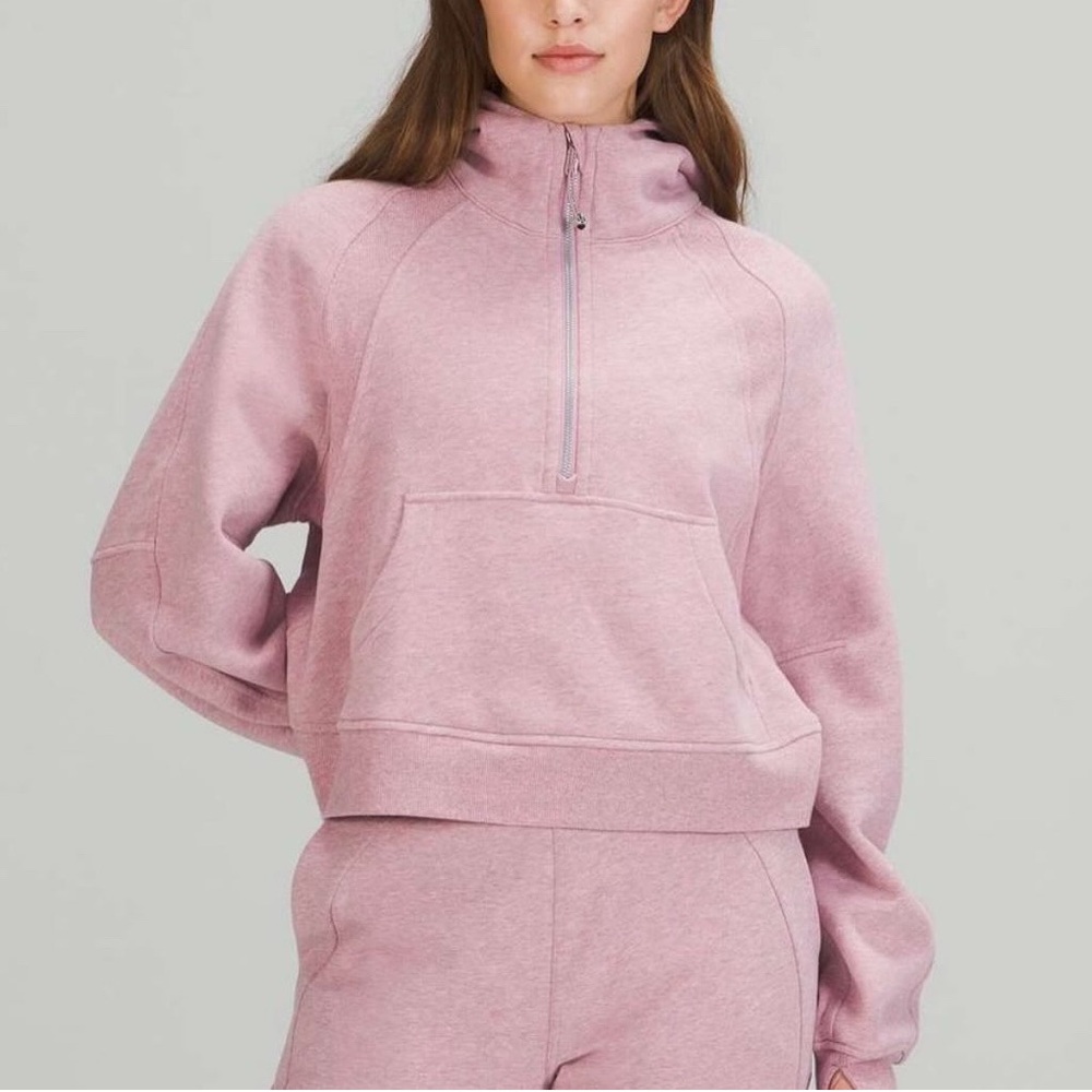 lululemon athletica Mauve Half-Zip Hoodie